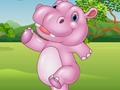 Žaidimas Hippo dėlionė  internete