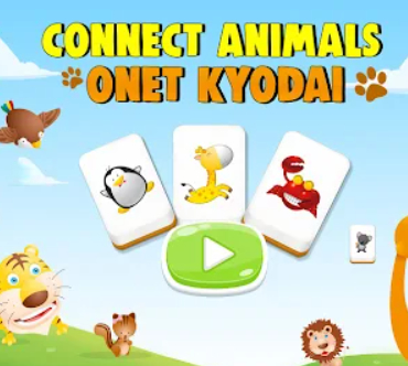 Žaidimas Prijunkite gyvūnus: Onet Kyodai  internete