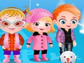 Žaidimas „Baby Hazel“ žiemos mada  internete