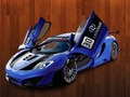 Žaidimas Lenktyninių automobilių dėlionė  internete
