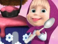 Žaidimas „Masha & Bear“ virimo brūkšnys  internete