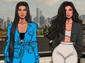 Žaidimas Yeezy seserų mada  internete