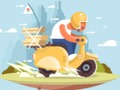 Žaidimas „City Scooter Rides“ dėlionės  internete