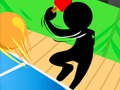 Žaidimas „Stickman“ ping-pong  internete