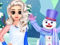 Žaidimas Princesės žiemos stilius  internete