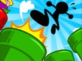 Žaidimas „Stickman“ atšokimas  internete