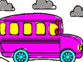 Žaidimas Mokyklinio autobuso spalvinimo knyga  internete