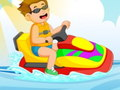 Žaidimas „Jet Ski“ vasaros linksmybės paslėptos  internete