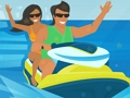 Žaidimas „Jet Ski“ pramogos paslėptos  internete