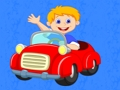 Žaidimas „Pedal Cars“ dėlionė  internete