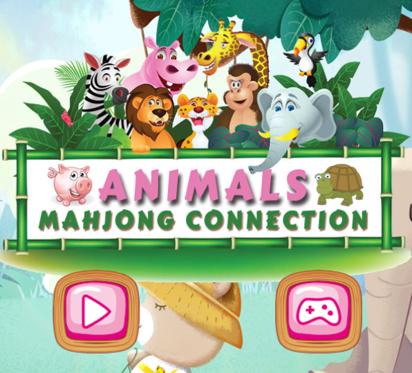 Žaidimas Gyvūnai Mahjong jungtis  internete