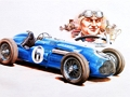 Žaidimas Tapyba „Vintage Cars“ dėlionė  internete