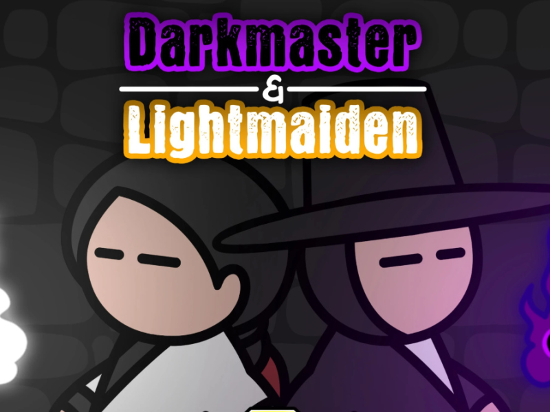 Žaidimas „Darkmaster“ ir „Lightmaiden“  internete