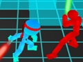 Žaidimas „Stickman Neon Warriors“: kova su kardu  internete