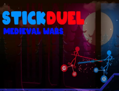 Žaidimas „Stick Duel“ viduramžių karai  internete
