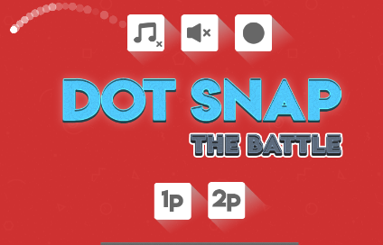 Žaidimas Dot snap mūšis  internete