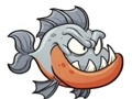 Žaidimas Mieli „Piranha“ dėlionės  internete