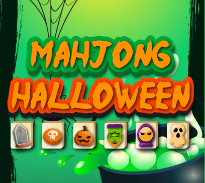 Žaidimas Mahjong Helovinas  internete