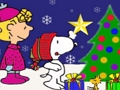 Žaidimas Snoopy kalėdinis dėlionė  internete