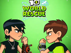 Žaidimas Ben 10 pasaulio gelbėjimo  internete