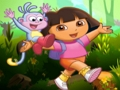 Žaidimas „Dora the Explorer“ dėlionių kolekcija  internete