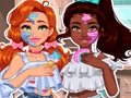 Žaidimas Jessie ir Noelle „BFF Real Makeover“  internete
