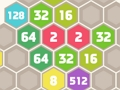 Žaidimas 2048 m. „Hexa Merge Block“  internete