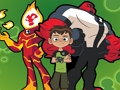 Žaidimas Ben 10 rungtynių 3 dėlionė  internete