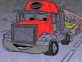 Žaidimas „Mack Trucks“ dažymas  internete