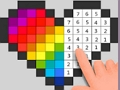 Žaidimas „Pixel by Numbers“  internete