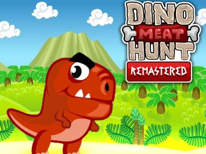 Žaidimas „Dino“ mėsos medžioklė atnaujinta  internete