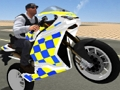 Žaidimas Super kaskadininkų policijos dviračių treniruoklis 3D  internete