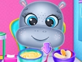 Žaidimas „Baby Hippo“ dantų priežiūra  internete