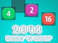 Žaidimas 2048 vilkite ir numeskite  internete