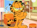 Žaidimas „Garfield“ dėlionė  internete