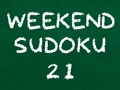 Žaidimas Savaitgalis Sudoku 21  internete