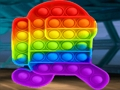 Žaidimas Tarp mūsų Pop it Jigsaw  internete