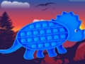 Žaidimas Dinozaurų pop it dėlionė  internete