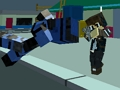 Žaidimas „Blocky wars“ transporto priemonės šaudymas iš kelių žaidėjų  internete