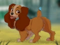 Žaidimas „Lady and Tramp“ dėlionė  internete