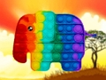 Žaidimas Laukiniai gyvūnai „Pop It Jigsaw“  internete