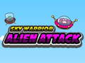 Žaidimas „Sky Warrior“ ateivių išpuoliai  internete