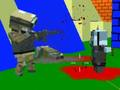 Žaidimas Šaudymas „Zombie Blocky Gun Warfare“  internete