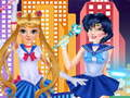 Žaidimas „Sailor Moon Cosplay“ šou  internete