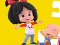 Žaidimas Cleo ir Cuquin dėlionė  internete