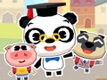 Žaidimas Dr Panda mokykla  internete
