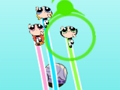 Žaidimas „Powerpuff Girls Smashing Bots“  internete