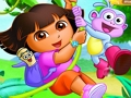 Žaidimas Tyrinėtoja Dora Paslėptos žvaigždės  internete
