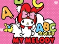Žaidimas „Hello Kitty“ žaidimų namai „MyMelody ABC Tracing“  internete