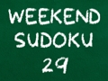 Žaidimas Savaitgalio Sudoku 29  internete